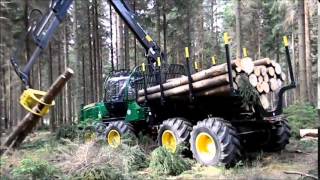 forwarder JOHN DEERE [upl. by Quintus636]