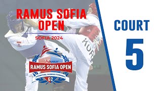 Ramus Sofia Open E2  Sofia 2024  Court 5 [upl. by Oirrad190]