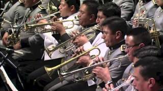 Obertura de 1812  Tchaikovsky Orquesta y coro Ejército [upl. by Yrol993]