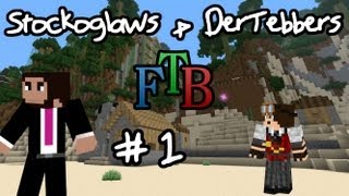 Lets Play Minecraft FTB CoOp W Dertebbers  Season 2  Episode 1 [upl. by Naillij612]