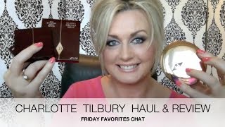 CHARLOTTE TILBURY HAUL amp REVIEW [upl. by Eillib]