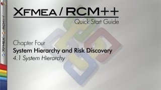 XfmeaRCM 8 Quick Start Guide Chapter 41 System Hierarchy [upl. by Ednyl]