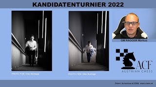 Kandidatenturnier 2022 Runde 7 [upl. by Adilen]