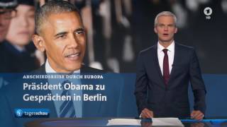 tagesschau 2000 Uhr 16112016 [upl. by Llerehs113]