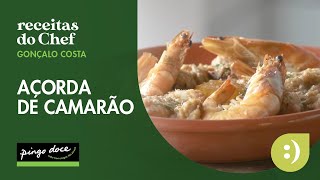 Açorda de Camarão  Receitas  Pingo Doce [upl. by Aramot]