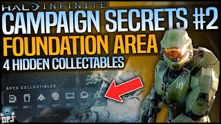 Halo Infinite Foundation ALL SECRET COLLECTABLES In 2nd MISSION  Skulls amp Audio Logs  Guide [upl. by Salomon]