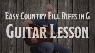 10 Easy Guitar Riffs for Beginners with Tabs [upl. by Ecille]