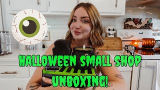 Halloween Small Shop unboxing 2024 [upl. by Arjun385]