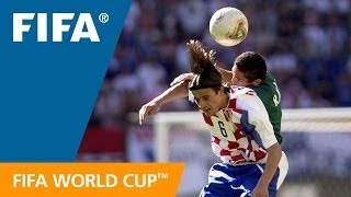 Croatia 01 Mexico  2002 World Cup  Match Highlights [upl. by Leksehc565]