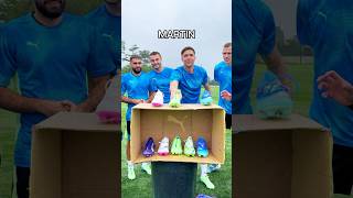 Crampons Challenge avec les joueurs du Stade Brestois 👟🤣 funny football footballchallenge [upl. by Dasi]