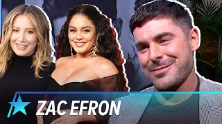 Zac Efron Talks VANESSA HUDGENS amp Ashley Tisdale As Moms [upl. by Eldnar]