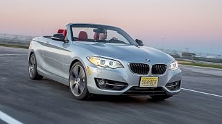 BMW 2er Cabrio 2015  Erster Fahrbericht [upl. by Enilreug]