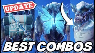 BEST COMBOS FOR THE DEVOURER SKIN WINTER 2020 UPDATED  Fortnite [upl. by Anayet364]