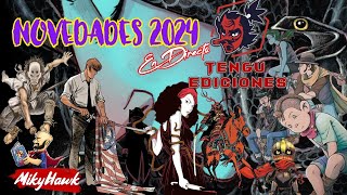 NOVEDADES DE TENGU EDICIONES PARA 2024 [upl. by Clemmy]