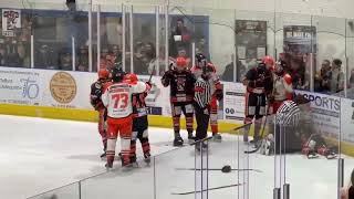 Telford Tigers vs Sheffield Steeldogs NIHL 3324 [upl. by Wearing]