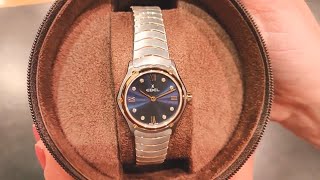 Unboxing Ebel Sport Classic Ladies Blue [upl. by Yuzik]