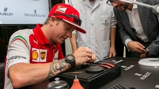 HUBLOT amp KIMI RAIKKONEN CELBRATES THE 5TH ANNIVERSARY OF SINGAPORE BOUTIQUE [upl. by Irafat]