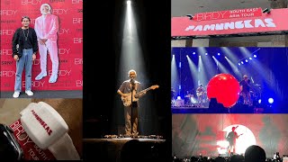 vlog 18  Birdy South East Asia Tour  Pamungkas live concert in Indonesia MEDAN [upl. by Farlay265]