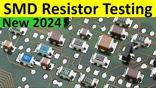 SMD Resistors Testing using multimeter  Laptop Motherboard Repair [upl. by Boar392]