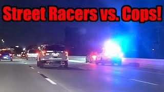 COPS TROLL STREET RACERS DURING TX2K21 [upl. by Ttelrats587]