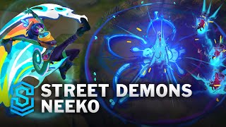 Street Demons Neeko Skin Spotlight  PreRelease  PBE Preview  League of Legends [upl. by Lewis]