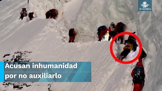 Muere alpinista en el Himalaya reacción de sus compañeros causa indignación [upl. by Yud]