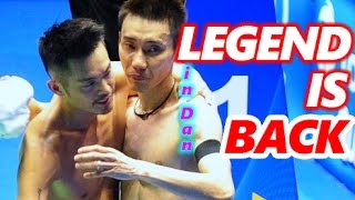 👑 LEGEND IS BACK 👑 Lin Dan RETURNS [upl. by Ocsisnarf79]