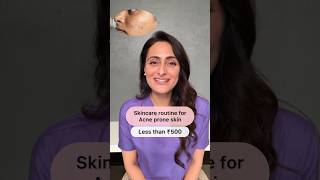 Rs500 skin care routine  oily skin  dermatologist recommends [upl. by Atinwahs]