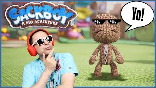 Ο Sackboy Μιλάει Ελληνικά Sackboy A Big Adventure [upl. by Holmen]