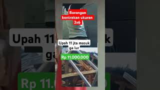 HARGA BORONGAN KONTRAKAN [upl. by Chlo870]