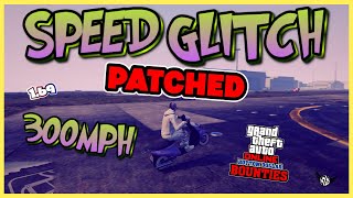 PATCHED NEW INSANE EASY SPEED GLITCH  300MPH GTA5ONLINE [upl. by Marchelle]