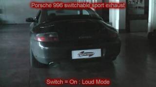 Porsche 996 Switchable Exhaust Carnewal [upl. by Ordep]