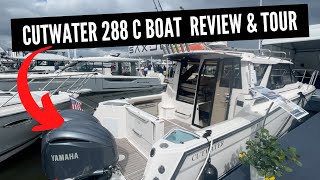 Cutwater 288 C Boat Review amp Tour [upl. by Poppo]