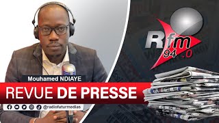 REVUE DE PRESSE AVEC MAMADOU MOUHAMED NDIAYE DE CE VENDREDI 29 MARS 2024 [upl. by Etam717]