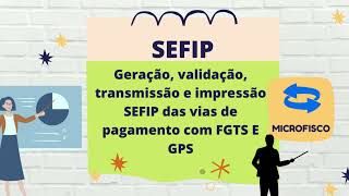 SEFIP Como fazer Geração transmissão e impressão da guia do SEFIP com FGTS e GPS [upl. by Silsbye]