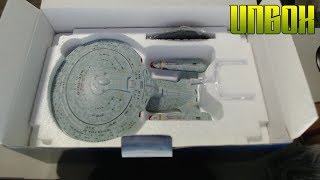 TB UNBOX Big Ship EnterpriseD da Eaglemoss [upl. by Raimund]