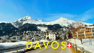 Davos Switzerland 4K  The largest resort in the Alps [upl. by Eissen403]