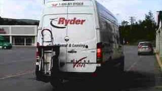 Ryder Sprinter Van HTS20S Swing Mount UltraRack [upl. by Suzan]