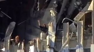 Good quality video of edna cintron waving on the north tower of wtc [upl. by Etnuhs]