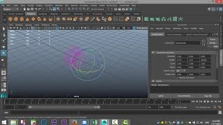 Maya 2016 tutorial  The Orient constraint explained [upl. by Nagorb1]