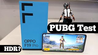 PUBG Test OPPO F19 Pro New Launch  Graphics Test [upl. by Hanaj851]