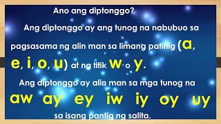 Unang Hakbang sa Pagbasa Aralin 13 Diptonggo [upl. by Kalagher225]