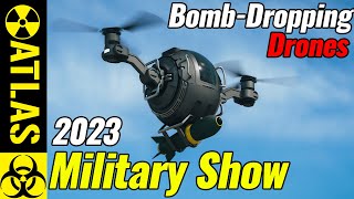 Milipol Military Show 2023  Drones Dominate This Years Show [upl. by Ahsinwad]