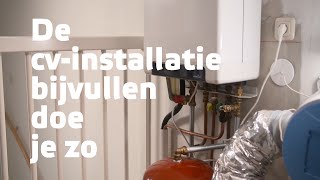 De cvinstallatie bijvullen doe je zo [upl. by Alyssa193]