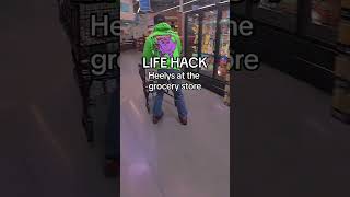 LIFE HACK Heelys at the grocery store Youre welcome heelys tricks nostalgia [upl. by Everick]