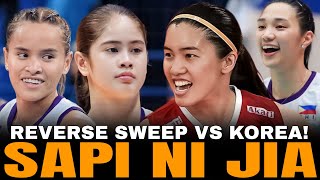 Jia De Guzman SINAPIAN si Deanna Wong sa Laban ng CMFT vs South Korea Sisi Nunag BDL NAGHALIMAW [upl. by Cristobal]