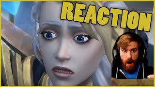 Battle of Dazaralor Intro Cinematic Reaction LIVE  Jaina and Mekkatorque Assault [upl. by Ettenej]