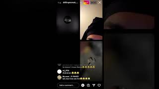 TCG Genna beefing 40 Reject Reece on instagram live  Part 2 [upl. by Dionisio873]