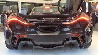 McLaren P1 Startup and Revving at The Collection Coral Gables FL [upl. by Sayette903]