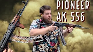 Pioneer Arms 556 ak is it worth it Pioneer arms Ak47 underfolder 150rd break inTroubleshooting [upl. by Nyhagen]